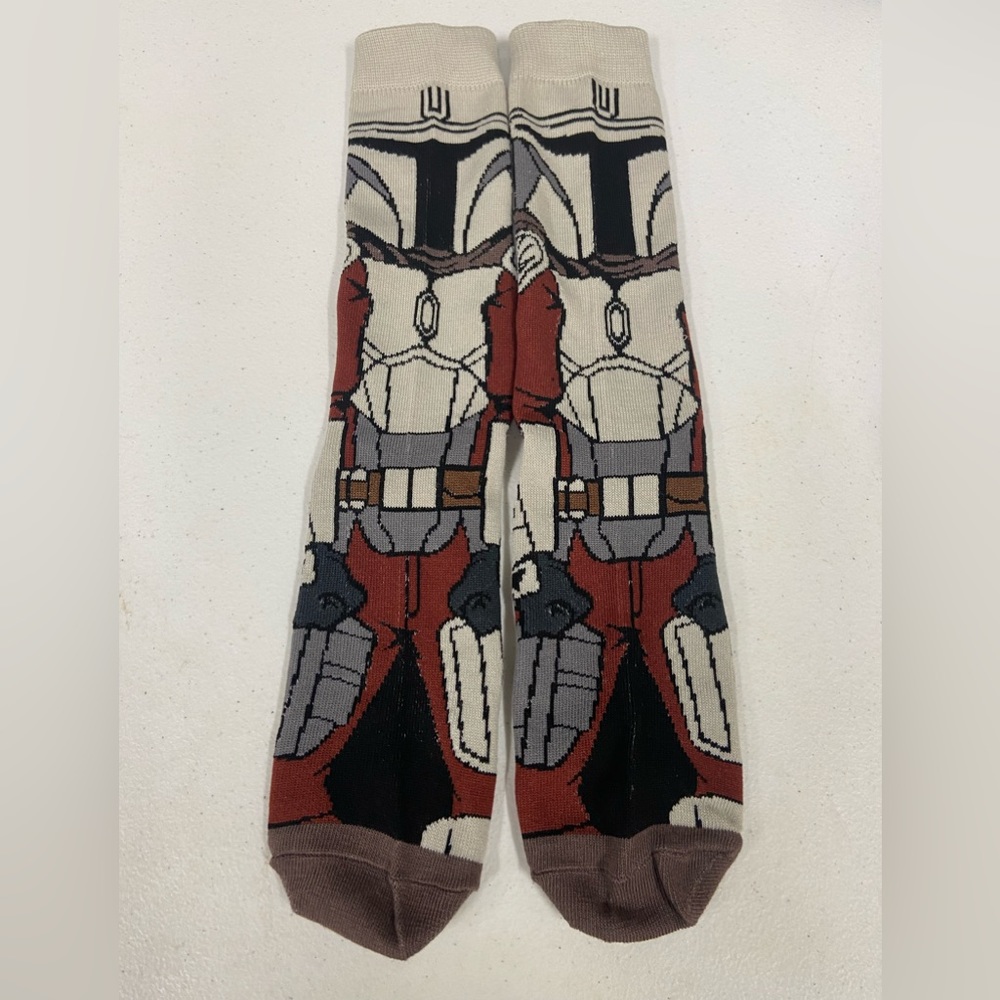 New MANDALORIAN Star Wars Crew Socks